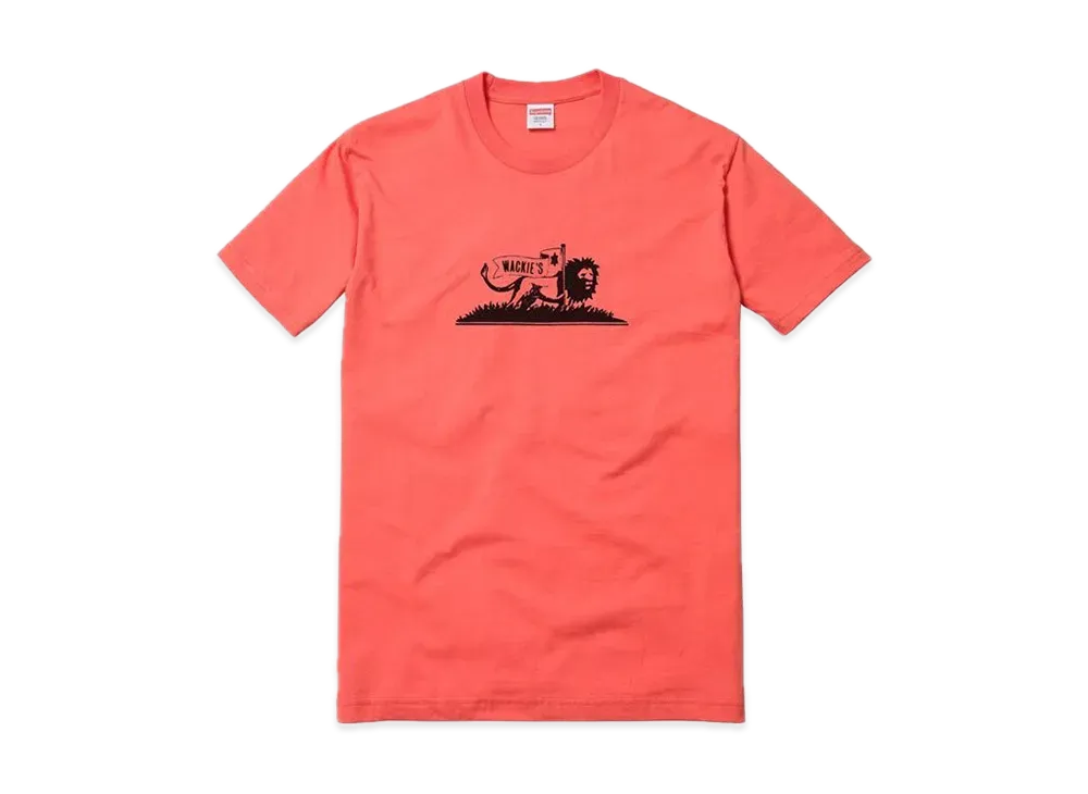 Supreme Wackies Lion Tee "Coral"