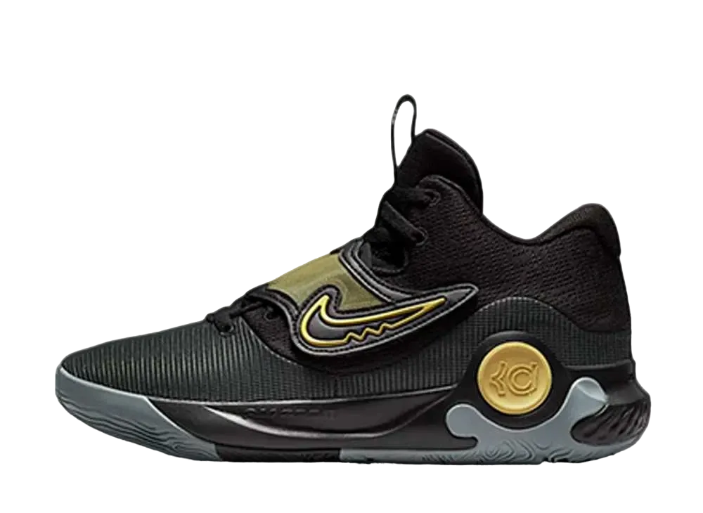ナイキ KD トレイ5 X "ブラック/メタリック ゴールド"