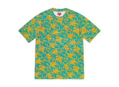 Supreme Small Box Tee 1 "Teal Floral"(20SS)