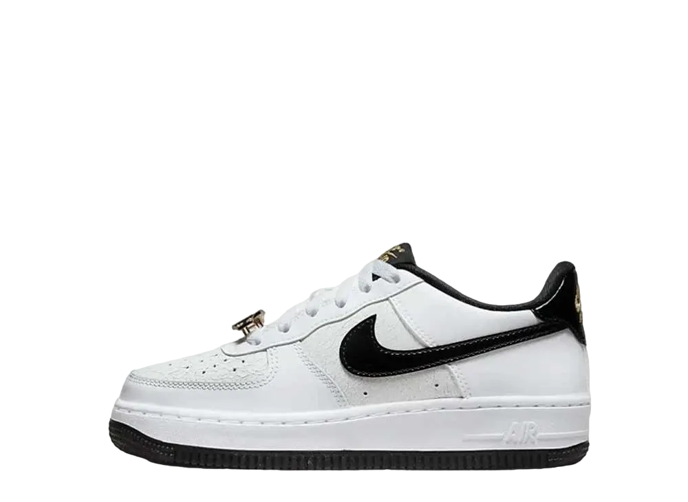Nike GS Air Force 1 Low '07 LV8 "World Champ/White and Black"