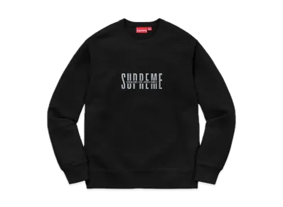 Supreme World Famous Crewneck "Black"