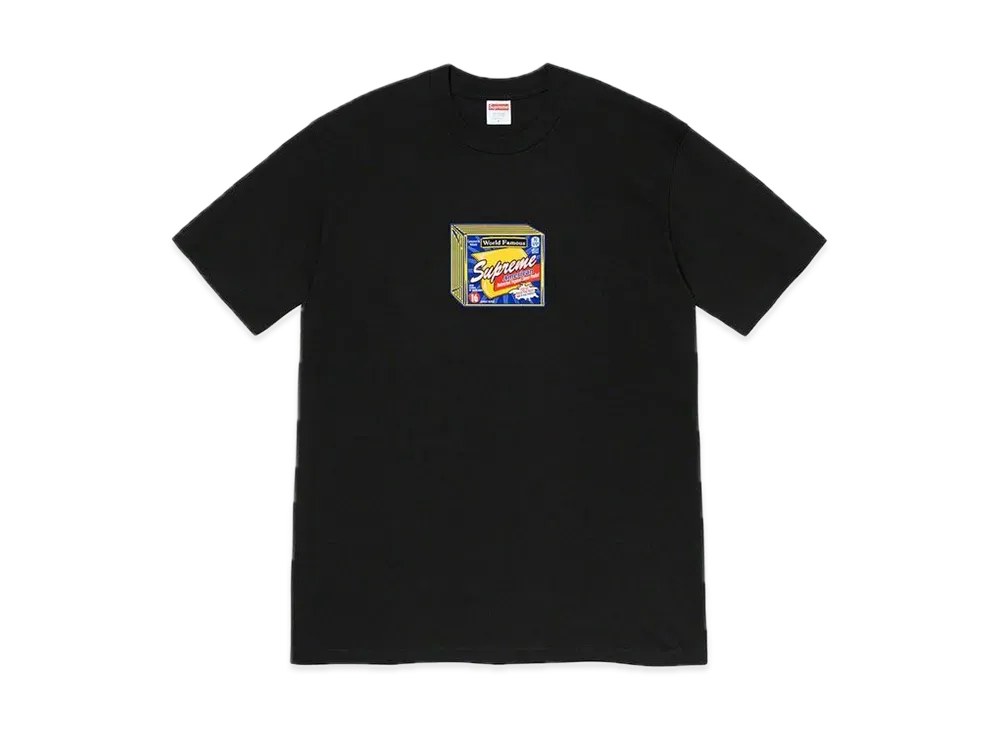 Supreme Cheese Tee "Black"