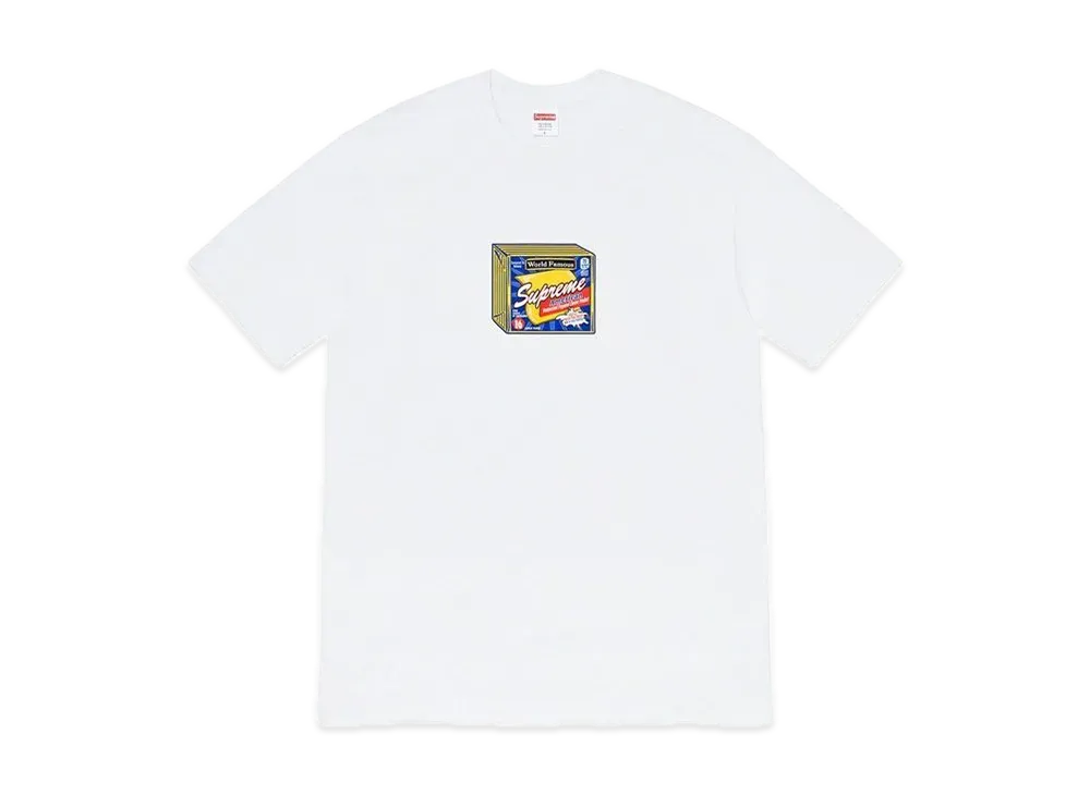 Supreme Cheese Tee "White"