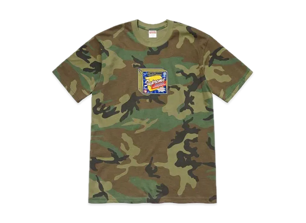 Supreme Cheese Tee "Woodland Camo"