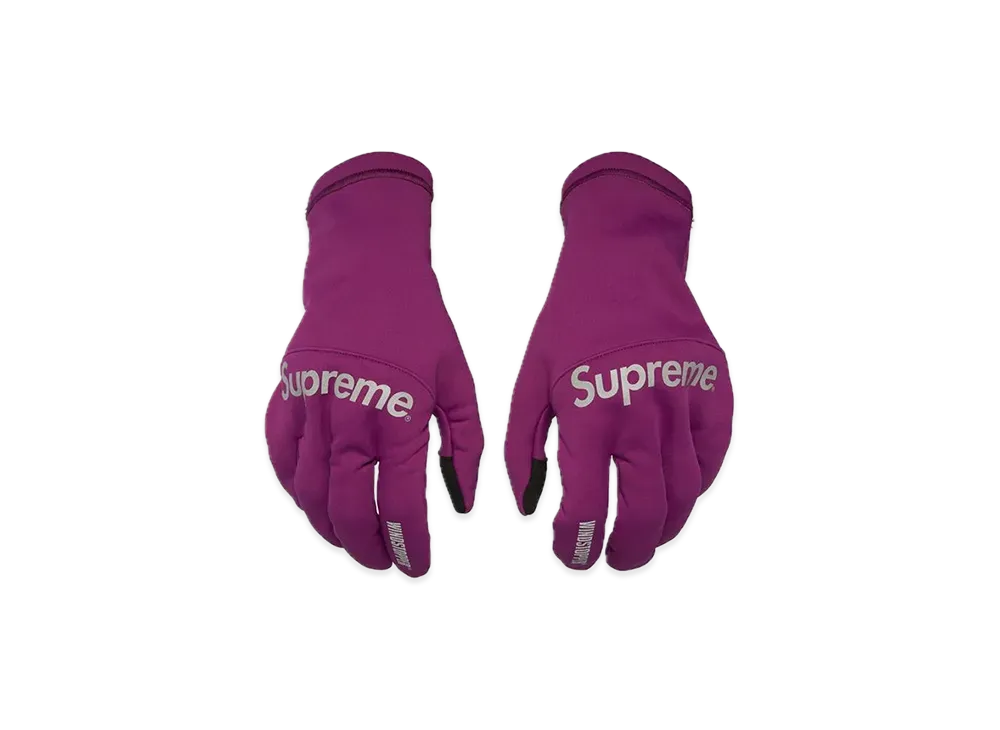 Supreme WINDSTOPPER Gloves "Purple"