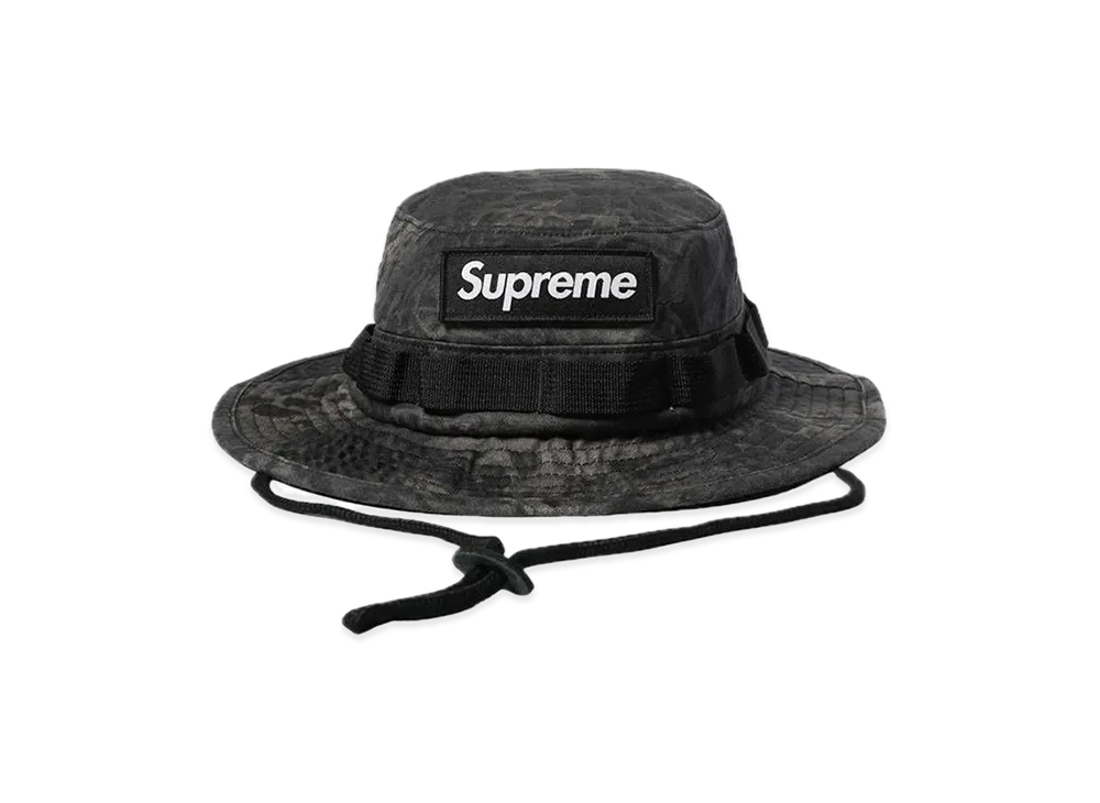 Supreme Military Boonie "Black Prym1 Camo" (22SS)