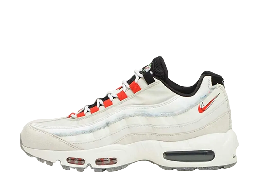 Nike Air Max 95 SE "Light Bone/Habanero Red Black-Ghost Green-Phantom Sail"