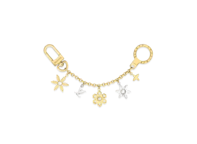 Louis Vuitton Bijoux Sac Chenne Snow Flake "Gold"