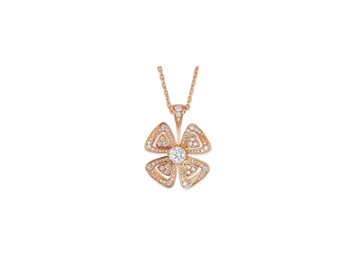 BVLGARI Fiorever Necklace "Pink Gold"
