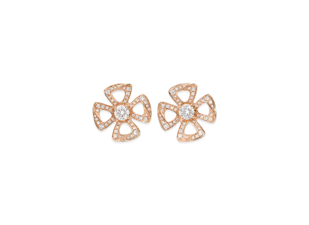 BVLGARI Fiorever Earring "Pink Gold"