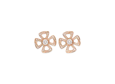 BVLGARI Fiorever Earring "Pink Gold"