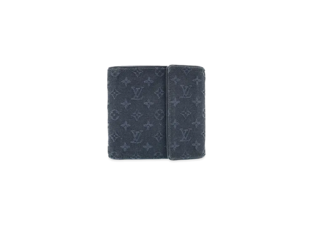 Louis Vuitton Monogram Mini Porte Bie Cartescredit Monnaie "TST Blue"