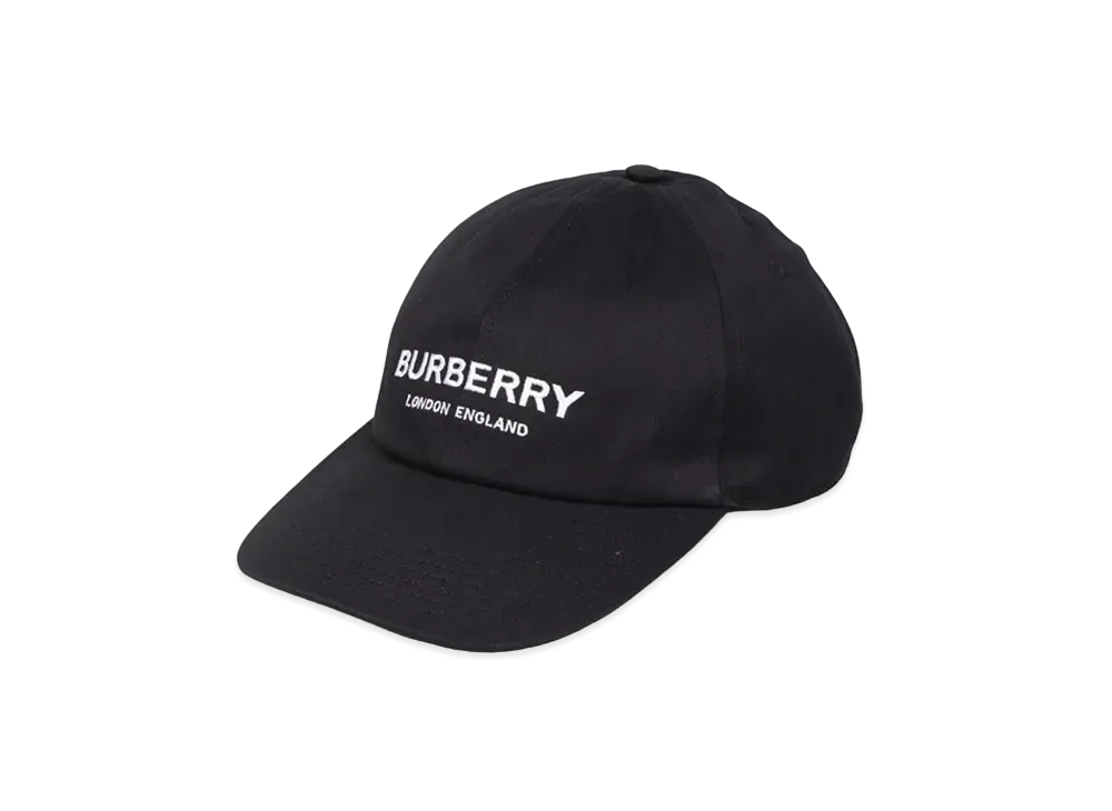 Burberry Logo Baseball Cap "Black"