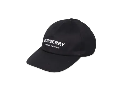 Burberry Logo Baseball Cap "Black"