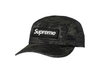 Supreme Military Camp Cap "Black Prym1 Camo" (22SS)