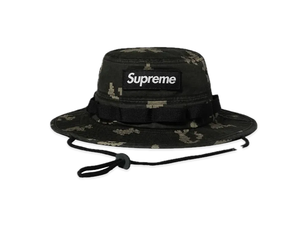 Supreme Military Boonie "Black Camo" (21FW)