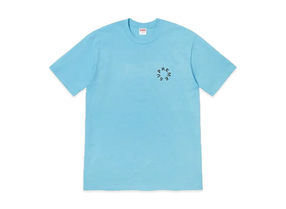Supreme Marble Tee "Light Slate"
