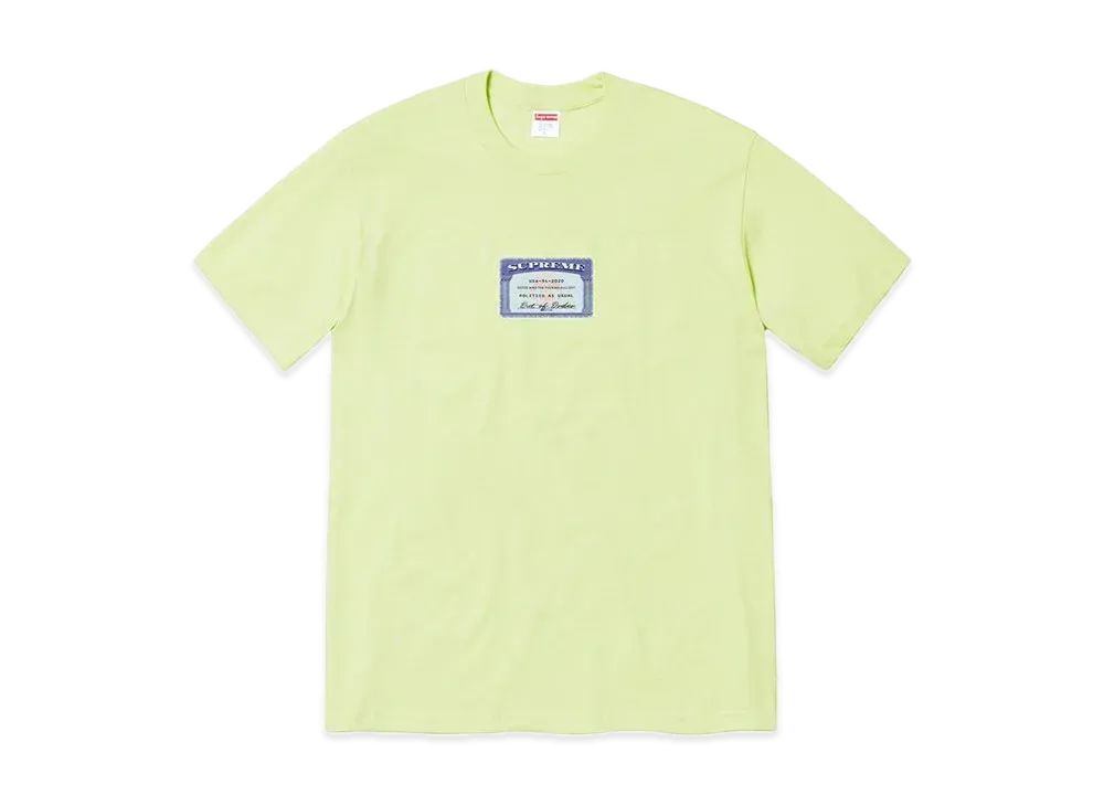Supreme Social Tee "Pale Mint"