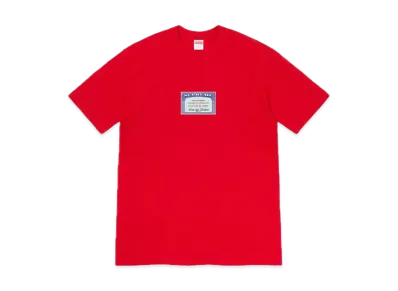 Supreme Social Tee "Red"