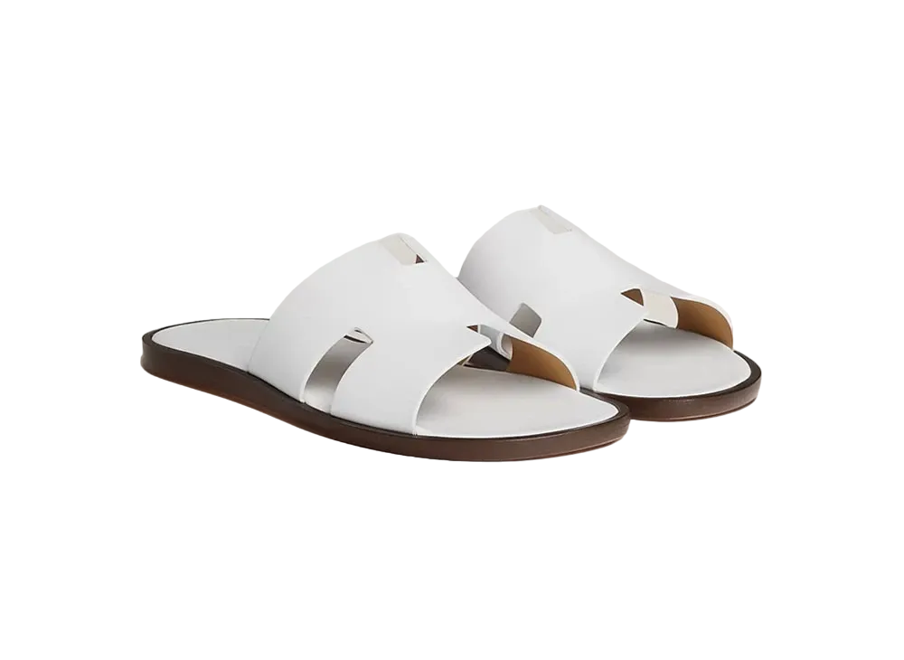 Hermes Izmir Sandal "Blanc"