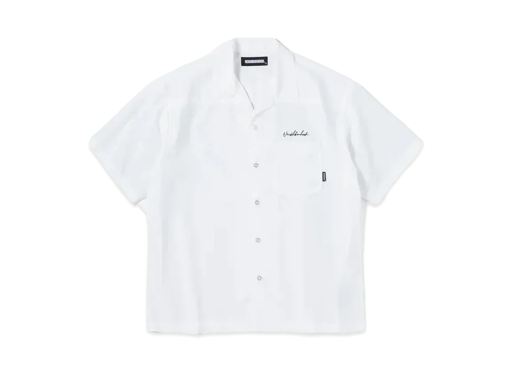 ネイバーフッド パイピング / E-シャツ. SS "ホワイト"