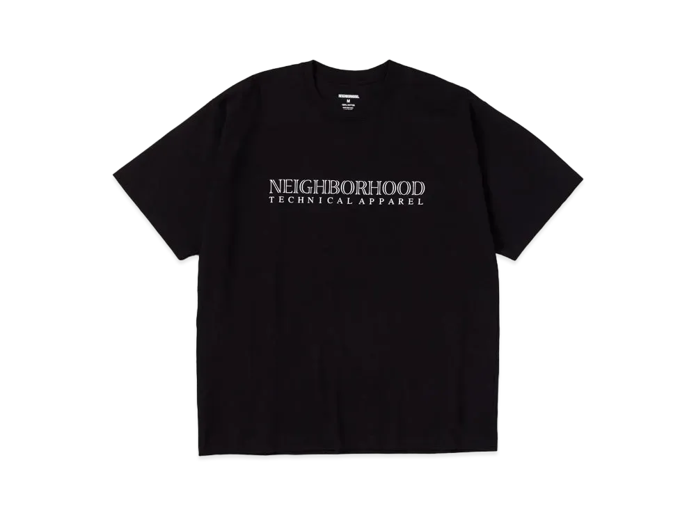 NEIGHBORHOOD NH-4 / C-TEE . SS "Black"