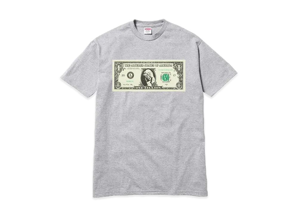Supreme Dollar Tee "Hether Grey"