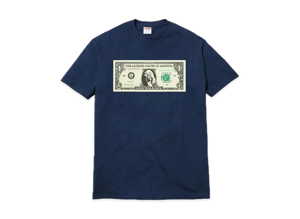 Supreme Dollar Tee "Navy"