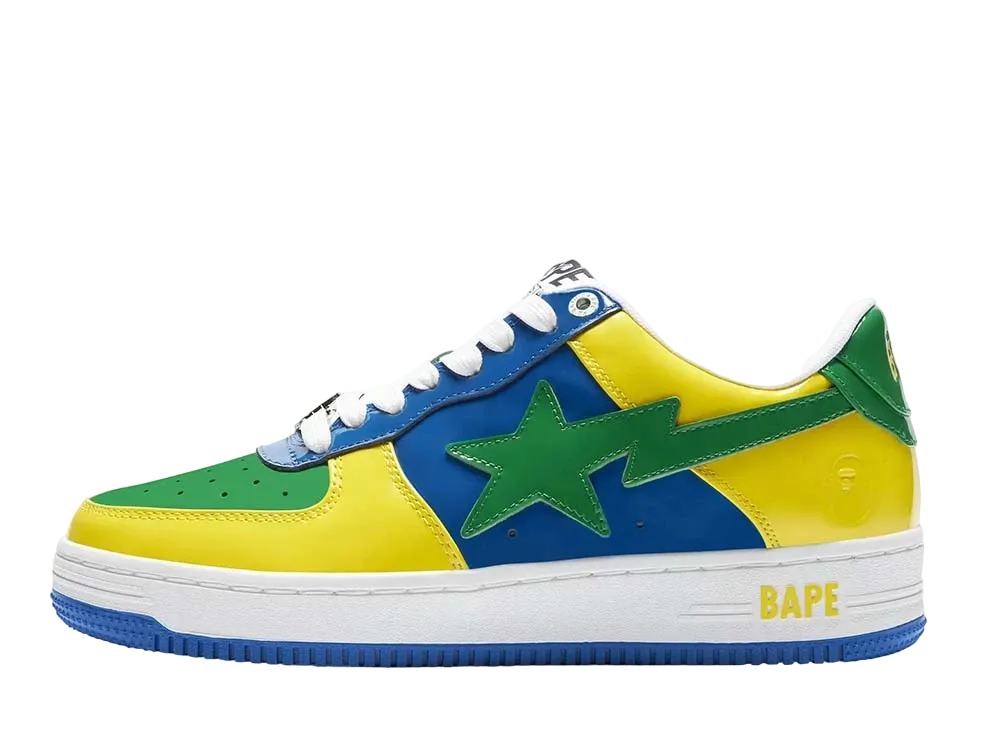A BATHING APE®︎ BAPE STA National Color "Blue/Yellow"
