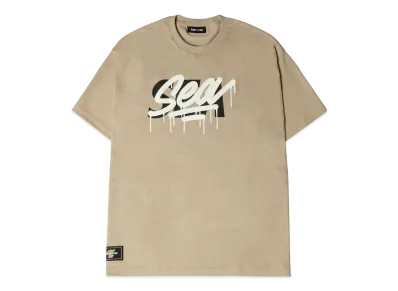 WIND AND SEA X IT'S A LIVING (SEA) T-SHIRT "Beige"