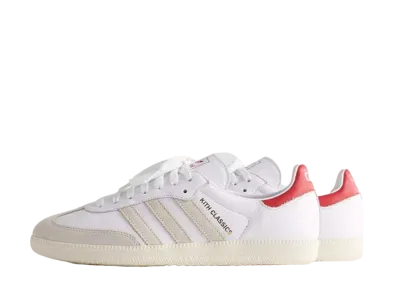 KITH × adidas Samba "White/Red"