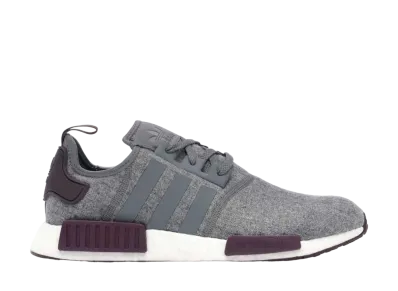 adidas NMD R1 "Wool Grey Four Maroon"