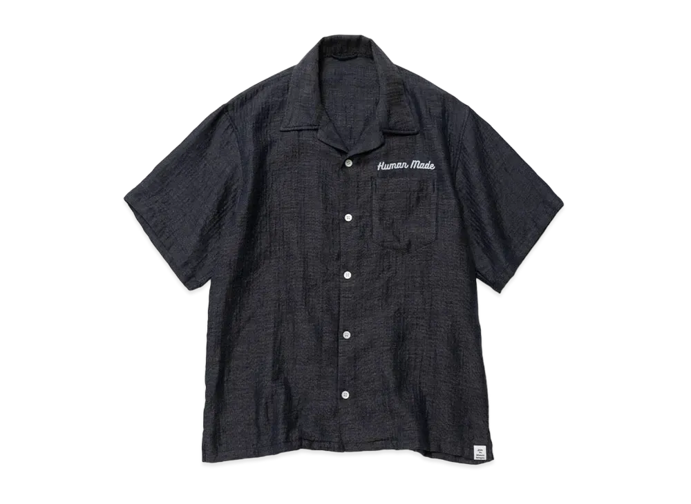 HUMAN MADE CHAMBRAY GAUZE ALOHA SHIRT "Navy"