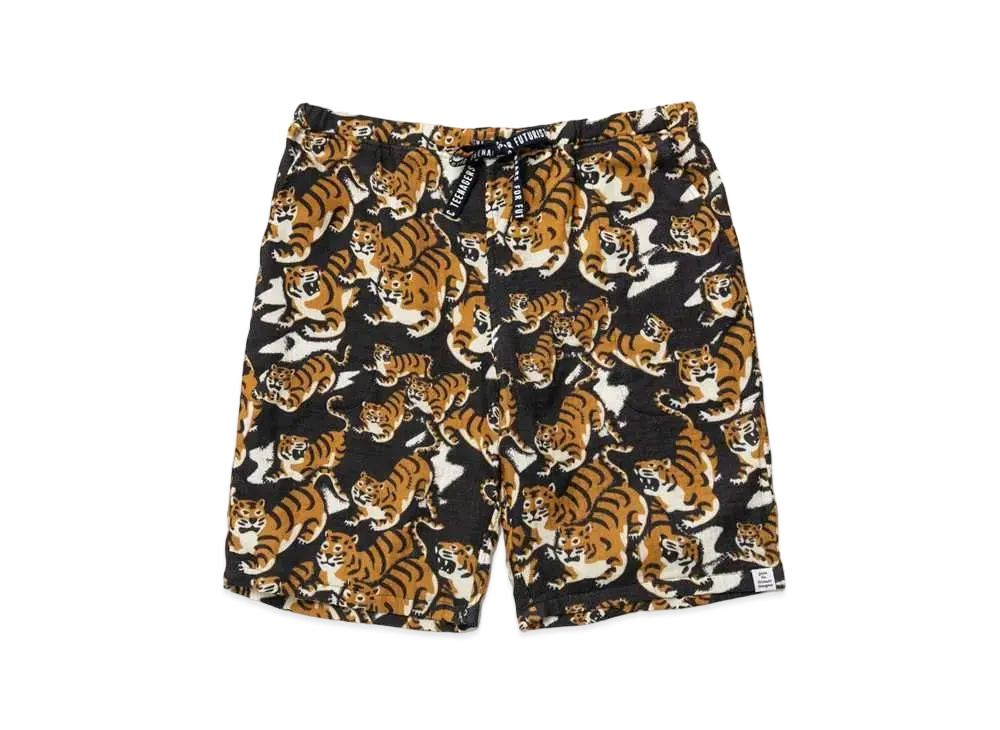 HUMAN MADE TIGER GAUZE SHORTS "Multi"