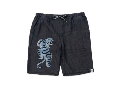 HUMAN MADE CHAMBRAY GAUZE SHORTS "Black"