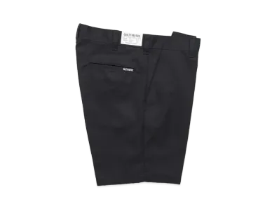 WACKO MARIA GP-104-A-BLANKLINE-ZACK / TWILL SKATE SHORTS "Black"