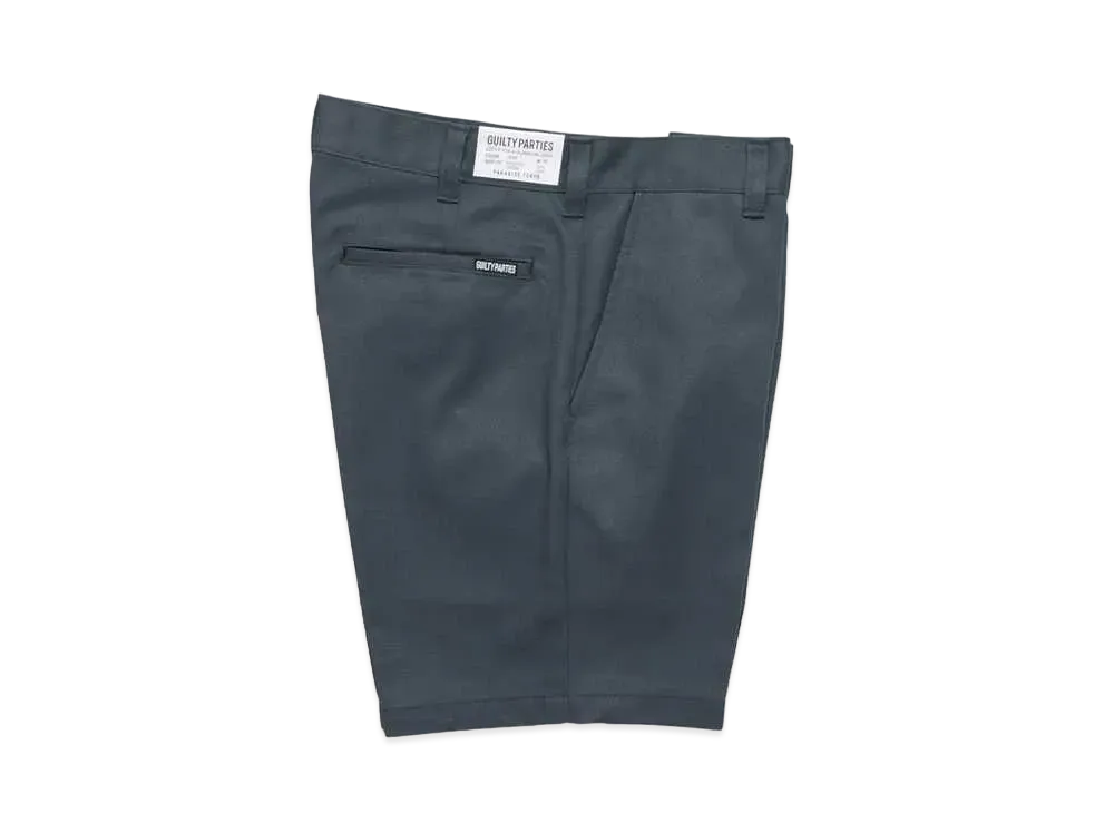 WACKO MARIA GP-104-A-BLANKLINE-ZACK / TWILL SKATE SHORTS "Olive"