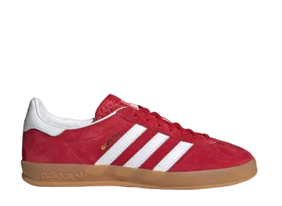 adidas Gazelle Indoor "Scarlet/Footwear White"