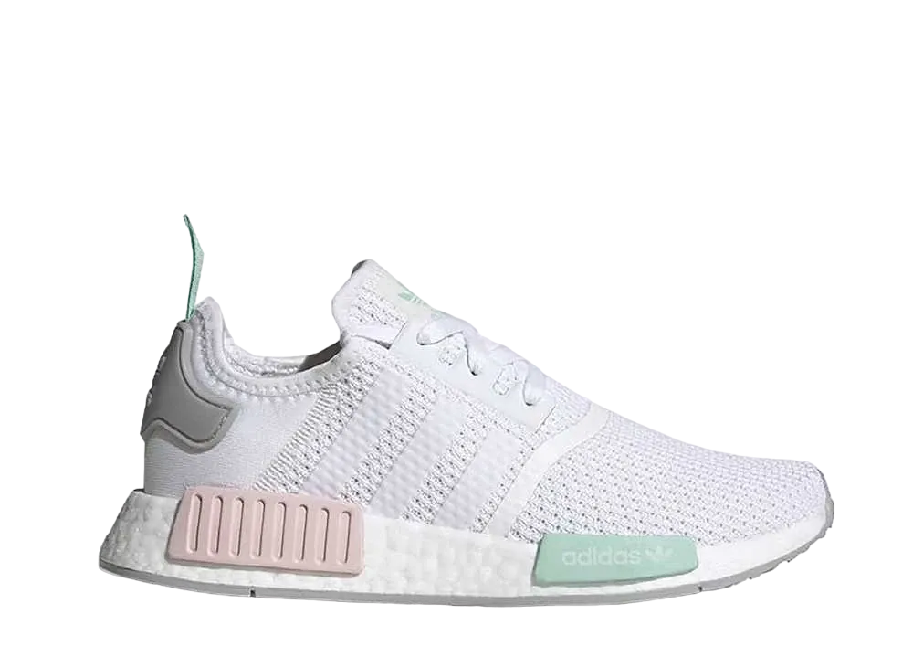 adidas Women's NMD R1 "White Grey Mint"