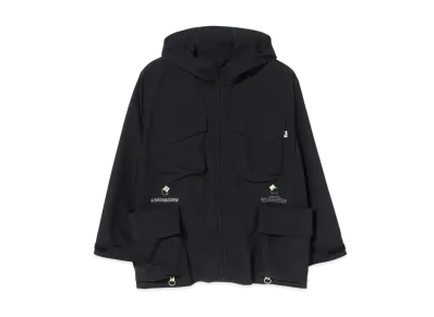WIND AND SEA DANNER × WDS PACKABLE MOUNTAIN PARKA "Black"