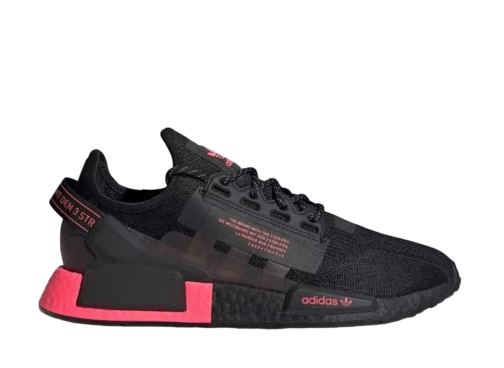 adidas NMD R1 V2 "Core Black Flash Red"