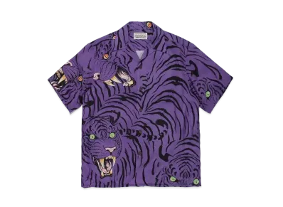 WACKO MARIA TIM LEHI / HAWAIIAN SHIRT "Purple"
