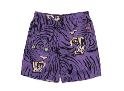 WACKO MARIA TIM LEHI / HAWAIIAN SHORTS "Purple"