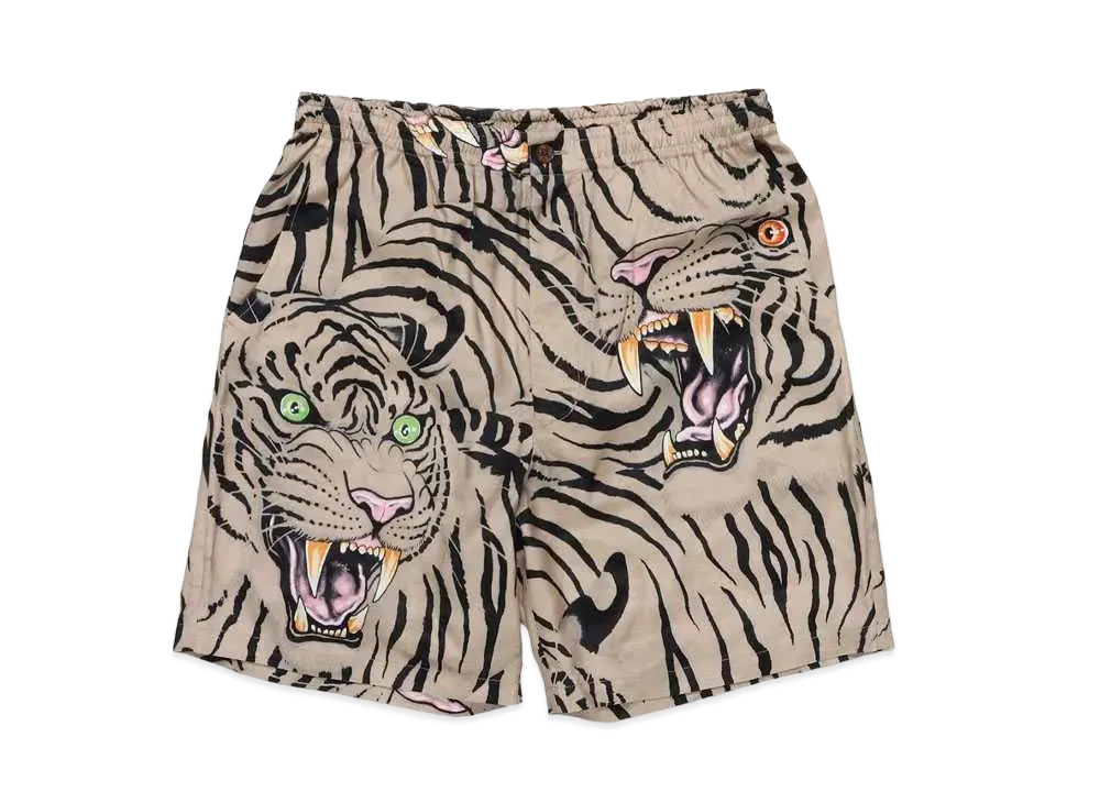 WACKO MARIA TIM LEHI / HAWAIIAN SHORTS "Beige"