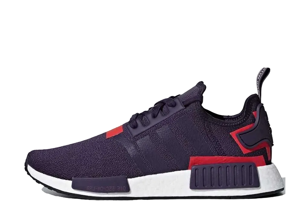 アディダス エヌ エム ディー R1 "レジェンド パープル ショック レッド"