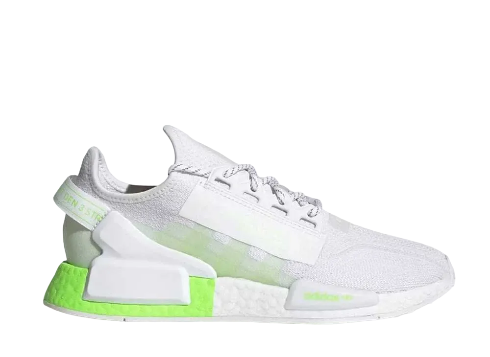 adidas NMD R1 V2 "White Signal Green"