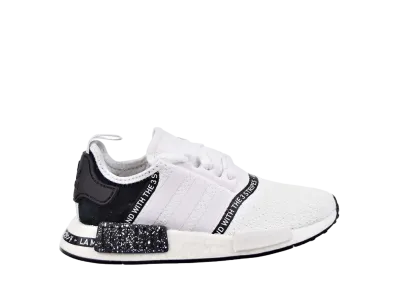 adidas GS NMD R1 "White Black"