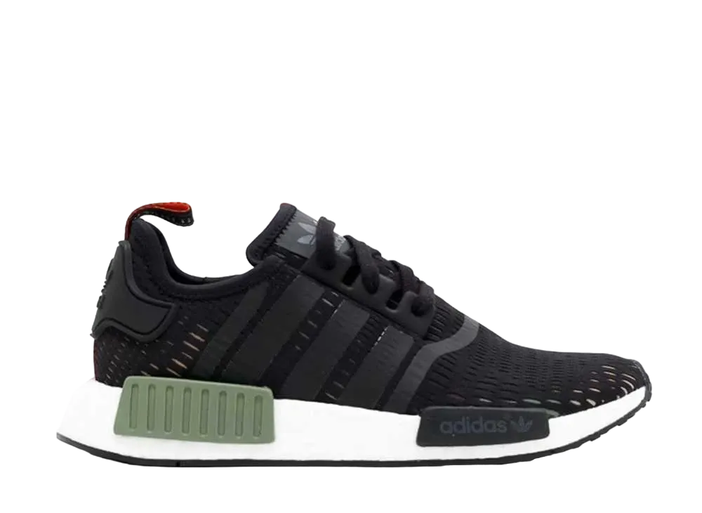 アディダス エヌ エム ディー R1 "ベイス グリーン コア ブラック"