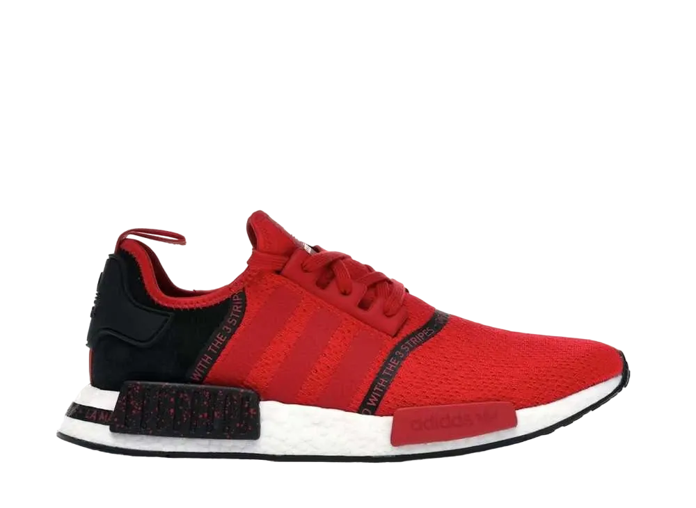 adidas NMD R1 Speckle Pack "Scarlet"