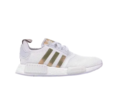 adidas Women's NMD R1 "Cloud White Copper Metallic"
